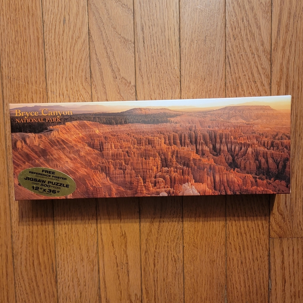 New Bryce Canyon National Park Souvenir Panoramic Jigsaw Puzzle Utah 12x36 H10